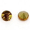Glass Rhinestone Cabochons RGLA-WH0005-02A-3