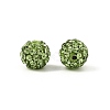 Pave Disco Ball Beads X-RB-H258-8MM-214-3