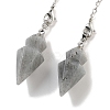 Natural Labradorite Pointed Dowsing Pendulums G-K338-12P-03-2
