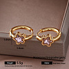 304 Stainless Steel Hoop Earrings for Women XC7815-2-1