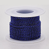 Electrophoresis Iron Rhinestone Strass Chains CHC-Q009-SS6.5-B03-2