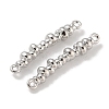 Brass Chip Beaded Connector Charms KK-P284-08P-2