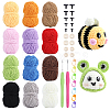 12 Skeins 12 Colors Chenille Yarns YCOR-PH0001-01-1