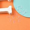 Acrylic L-Shaped Nose Ring AJEW-YW0001-06K-6