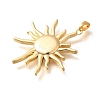 Brass Pendents KK-R212-06G-01-2