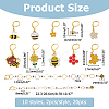 DIY Bees Theme Knitting Tool Sets HJEW-HS00019-2