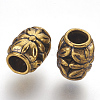 Tibetan Style Alloy Beads X-GLF0855Y-2
