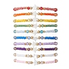 10Pcs Glass Seed Beads & Glass & Natural Trochid Shell Beaded Stretch Bracelets for Women BJEW-MZ00285-3