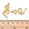 Brass Micro Pave Cubic Zirconia Pendants KK-L243-29G-13-3