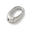 Brass Spring Gate Rings KK-G548-07B-P-2