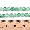 Dyed Natural White Jade Beads Strands G-T140-4mm-A06-5