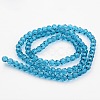Transparent Glass Bead Strands GLAA-G013-10mm-51-2
