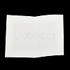 4Pcs 4 Styles Kraft Paper Greeting Cards AJEW-FS0001-29-3