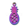 Ion Plating(IP) 201 Stainless Steel Pendants STAS-A066-13M-1