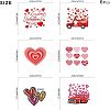 PET Heat Transfer Film Logo Stickers Set DIY-WH0230-065-3