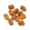 Imitation Amber Transparent Acrylic Beads X-MACR-D071-02H-2