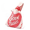 Polyester Mini Knit Tote Bags ABAG-C008-01B-08-3