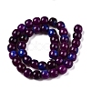 Dyed Natural White Jade Beads Strands G-T138-D26-2