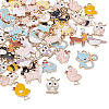 Alloy Enamel Pendants ENAM-BC0001-03-5