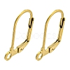 Ion Plating(IP) 304 Stainless Steel Leverback Earring Findings STAS-P360-02B-G-1