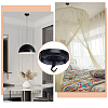 Iron Light Fixture Ceiling Canopy Kits FIND-WH0110-616B-5