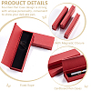 Rectangle Cardboard Pen Storage Boxes with Magnetic Flap Lid CON-WH0094-39-4