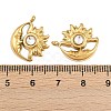 304 Stainless Steel Rhinestone Pendants STAS-Z166-24G-04-3