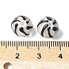 Handmade Transparent Lampwork Beads BLOW-D300-08F-4