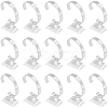 C Shaped ABS Plastic Single Bracelet Display Stands BDIS-WH20001-03A-1