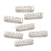 Rack Plating Brass Moon Phase Bar Pendants KK-H756-01P-A-2