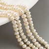 Natural Cultured Freshwater Pearl Beads Strands PEAR-C003-06B-1