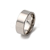 201 Stainless Steel Wide Band Finger Rings RJEW-K252-02E-P-4