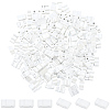 240Pcs 2-Hole Opaque Glass Seed Beads SEED-SC0001-62B-1