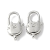 Brass Lobster Claw Clasps KK-F893-12P-02-1
