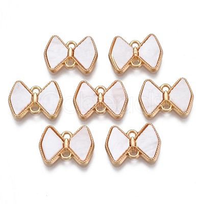 Rack Plating Alloy Enamel Connector Charms ENAM-N055-066-1