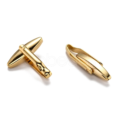 Man's 304 Stainless Steel Cufflinks Findings STAS-F267-04G-1