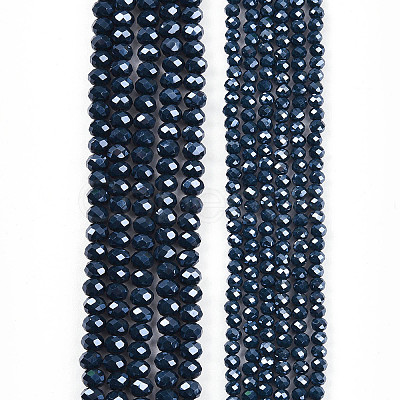 Electroplate Glass Beads Strands LS-EGLA-A044-P6mm-A16-1