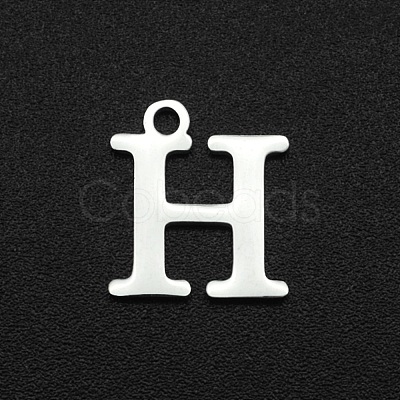Non-Tarnish 201 Stainless Steel Charms STAS-N090-LA060-H-1