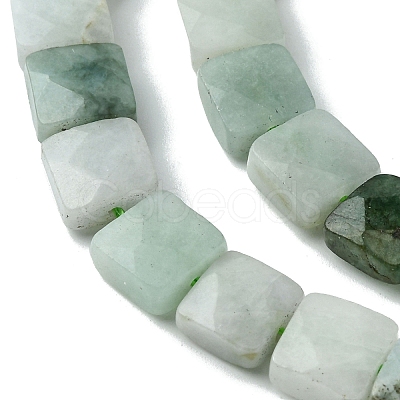 Natural Myanmar Jadeite Beads Strands G-A092-C01-01-1
