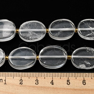 Natural Quartz Crystal Beads Strands G-G072-C03-01-1