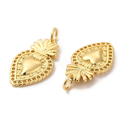 Eco-Friendly Rack Plating Brass Pendants LS-KK-F851-08G-1