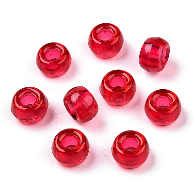 Transparent Plastic Beads KY-T025-01-E05-1