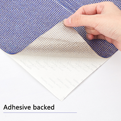 Self Adhesive Glass Rhinestone Stickers Sheets RB-GF0001-01B-1