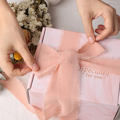 4Pcs 4 Colors Polyester Ribbons DIY-CY0001-72-1