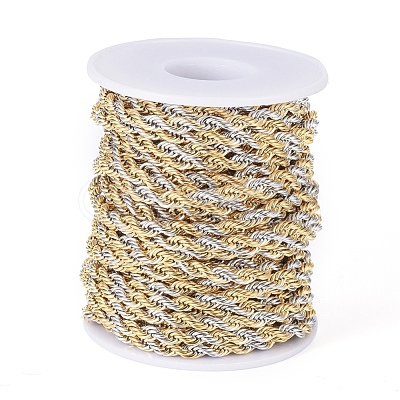 304 Stainless Steel Rope Chains CHS-G011-09-1