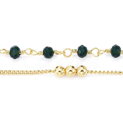 Handmade Brass Curb Chains CHC-I035-02G-07-1