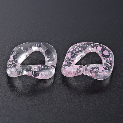 Transparent Acrylic Linking Rings OACR-N009-016A-10-1