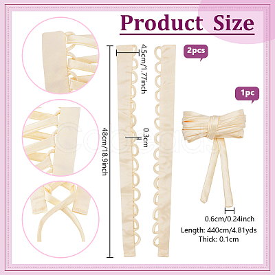 1 Set Women's Wedding Dress Zipper Replacement DIY-NB0013-32A-1