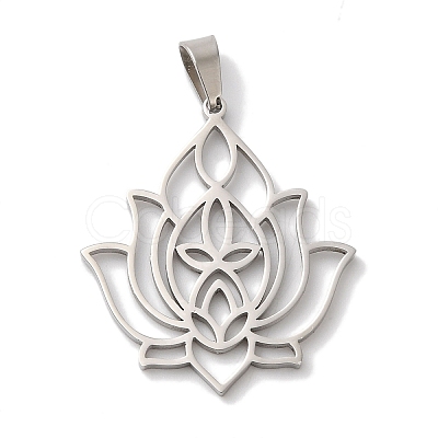 Non-Tarnish 304 Stainless Steel Pendants STAS-U010-27P-1