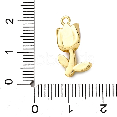 Brass Enamel Pendants KK-C119-19A-02-1
